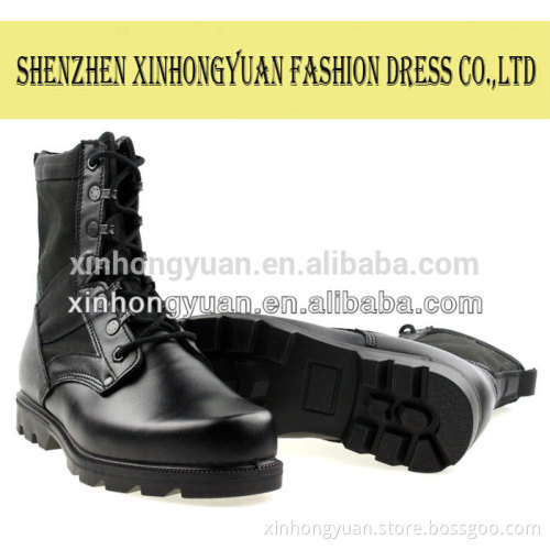 custom full grain leather military leather flying boots